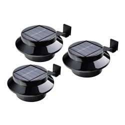 3 Lampes solaires pour goutti&egrave;re
