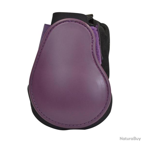 Prot�ge boulets PVC poney coque violette, n�o noir (Taille 5)