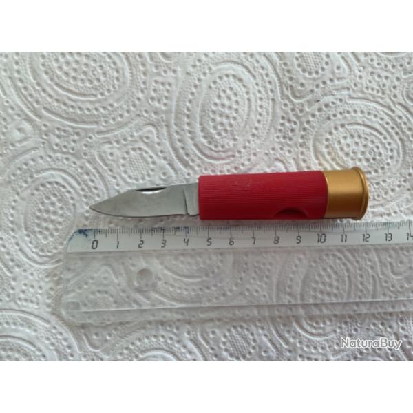Petit couteau manche cartouche