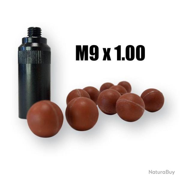 EMBOUT SELF-GOMM SAPL Filetage M9x100 - Bille � 18 mm