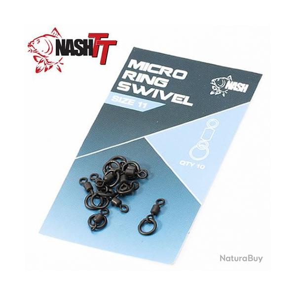 Emerillon � Anneau Nash Micro Ring Swivel T11 (par 10)