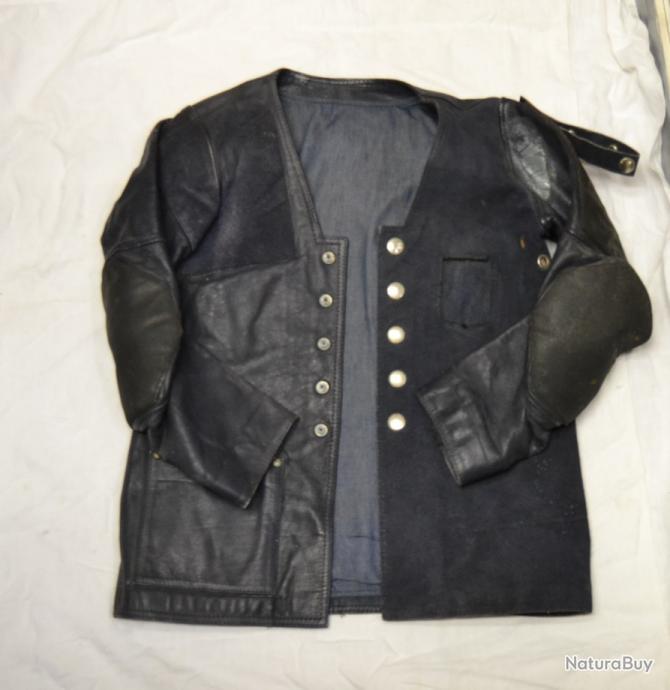 Gilet De Chasse Vintage Hinson Années 1940/50 – Toile Verte Taille 38 – Jeu D'oiseau