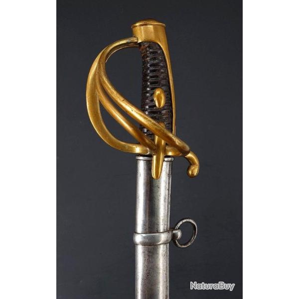 SABRE TROUPE DE CAVALERIE MODELE DE L'AN XI ARSENAL PARIS 1814 WATERLOO - FRANCE PREMIER EMPIRE Coll