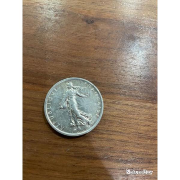 Pi�ce 5 francs argent 1960