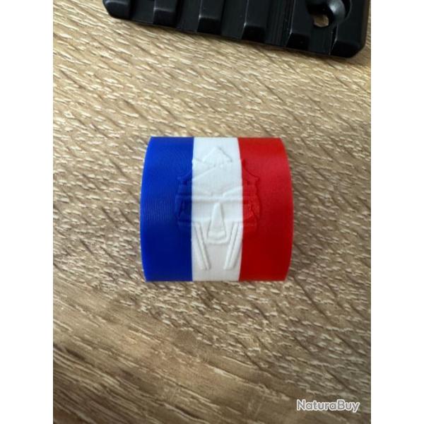 Clips Couvre-Rail Picatinny FRANCE Bleu Blanc Rouge/Drapeau Fran�ais Gladiator pi�ce AR15