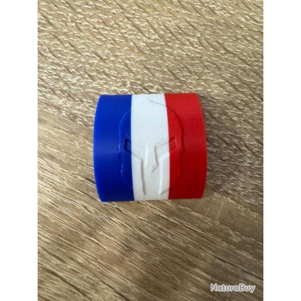 Clips Couvre-Rail Picatinny FRANCE Bleu Blanc Rouge/Drapeau Fran�ais Spartiate AR15