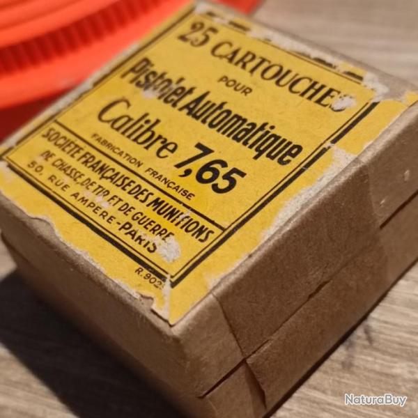 Munitions 7-65 Boite d'origine scell�e (B)