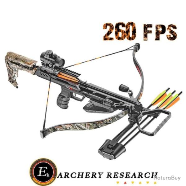 CR071M EK JAG 2 PRO CROSSBOW 175 LBS CAMO M�tal Lunette 3 Fl�ches Etrier