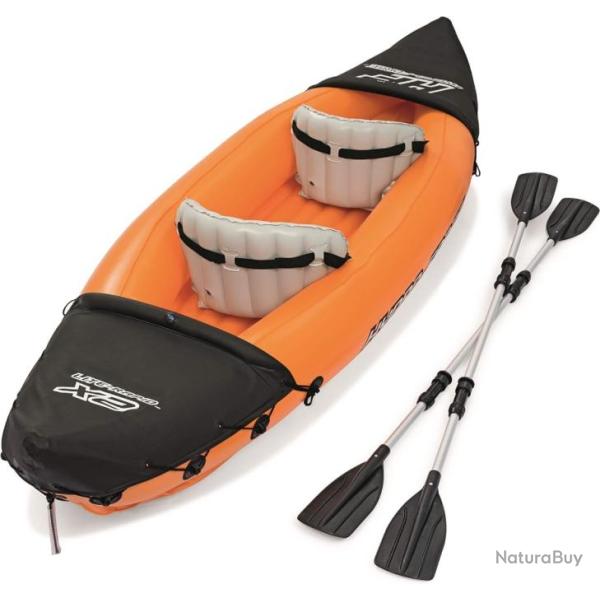 Kayak Hydro Force gonflable pour 2 personnes 321x88x44 cm avec pagaies- Livraison gratuite et rapide