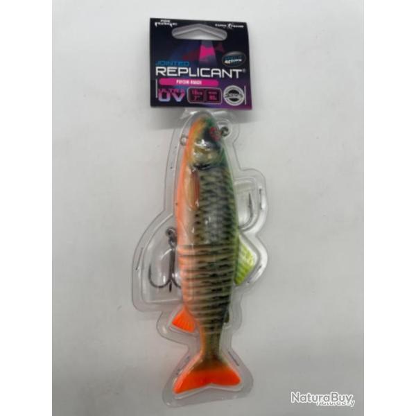 Leurre souple arm� Fox rage replicant jointed EXCLUSIF psycho roach 18cm