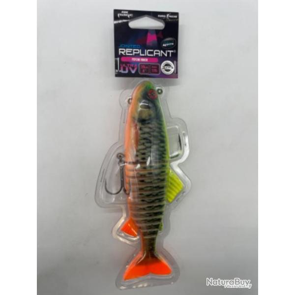 Leurre souple arm� Fox rage replicant jointed EXCLUSIF psycho roach 20cm