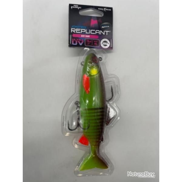 Leurre souple arm� Fox rage replicant jointed EXCLUSIF sexy chart 18cm