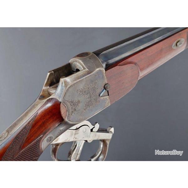 CARABINE J.P. SAUER & SOHN SYSTEME HEEREN CALIBRE 6.5X27R RONESZEWSKY Tr�s bon  Allemagne XIX eme Ca