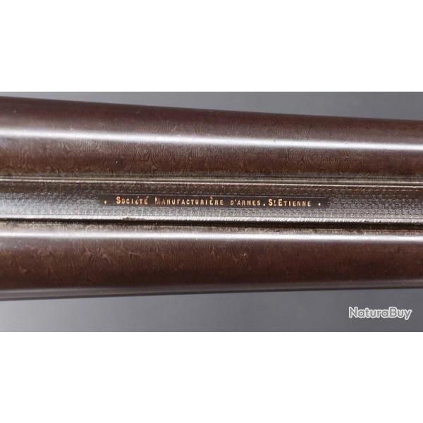 FUSIL CHASSE HAMMERLESS CALIBRE 10 SOCI�T� MANUFACTURI�RE D'ARMES SAINT-�TIENNE - FRANCE XIX� France