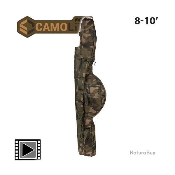 Fourreau Fox Camolite Tri Sleeve 3 cannes 8-10' r�tractables