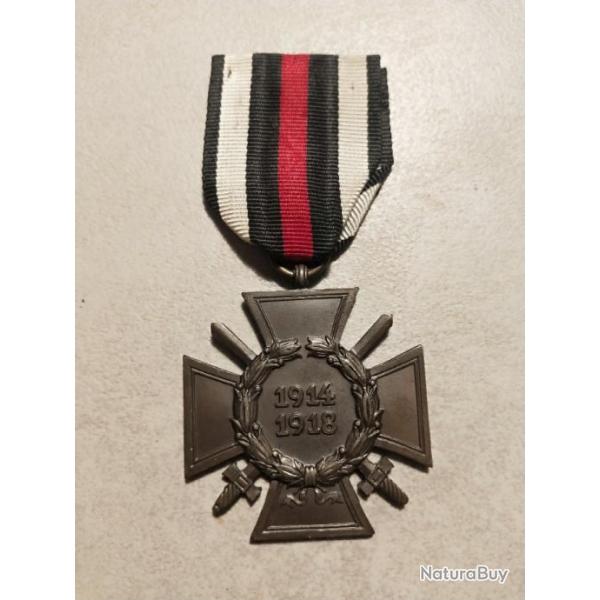 M�daille allemande ww1 , croix de guerre