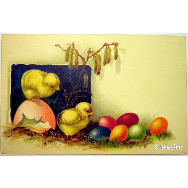 Carte postale ancienne, Allemagne, Germany, P�ques 1900's