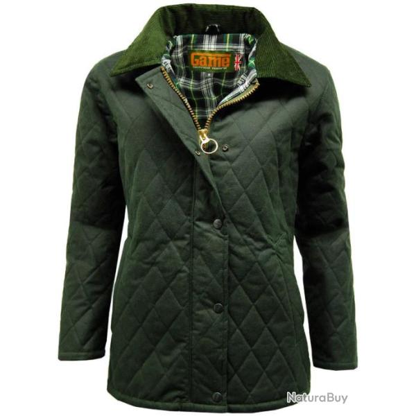 Veste matelass�e en Huil�e  Zara Femme Vert