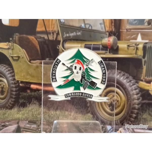 LIBAN-BEYROUTH 1983 Commando KIEGER 1� R�giment de Hussards Parachutistes ( Fabrication Locale)