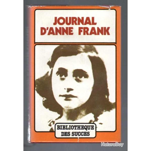 Journal d'Anne Frank  occupation en hollande D�portation. grand format