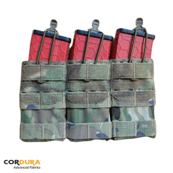 Porte Chargeur Triple "CastraPraetoria" 5.56 - HONOR&reg; MULTICAM