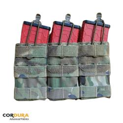 Porte Chargeur Triple "CastraPraetoria" 5.56 - HONOR&reg; MULTICAM