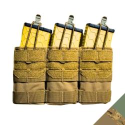 Porte Chargeur Triple "CastraPraetoria" 5.56 - HONOR&reg; COYOTE