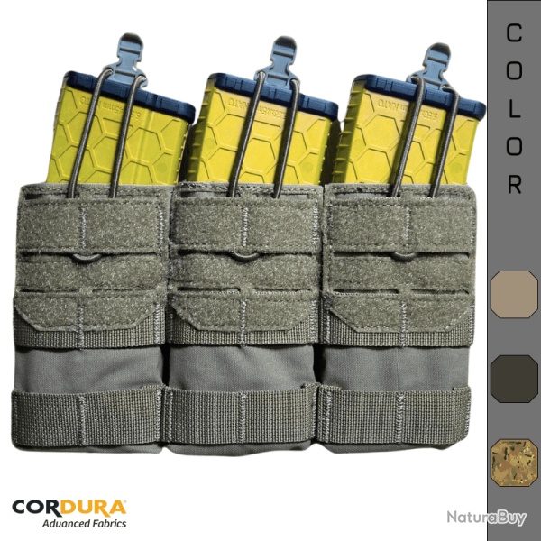 Porte Chargeur Triple "CastraPraetoria" 5.56 - HONOR� COYOTE