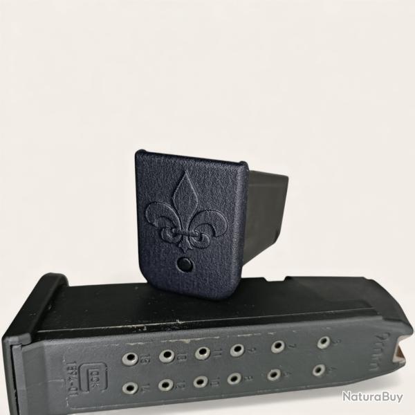 Talon de Chargeur pour Glock avec la fleur de lys