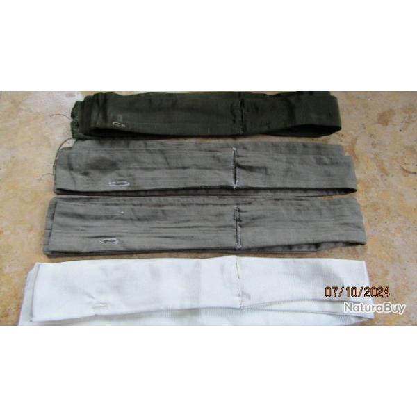 cravate r�gate fran�aise 14 18 39 40 premiere seconde guerre kaki blanc  1 par vente