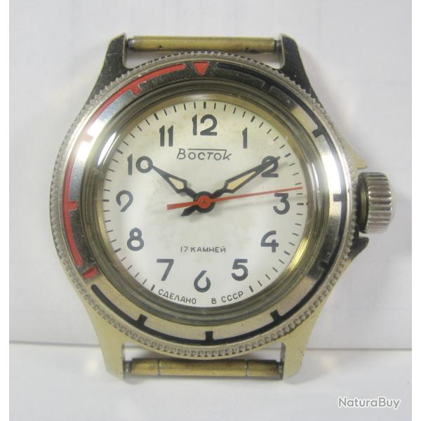 Montre-bracelet m�canique sovi�tique d'origine VOSTOK des ann�es 1970 men wrist watch