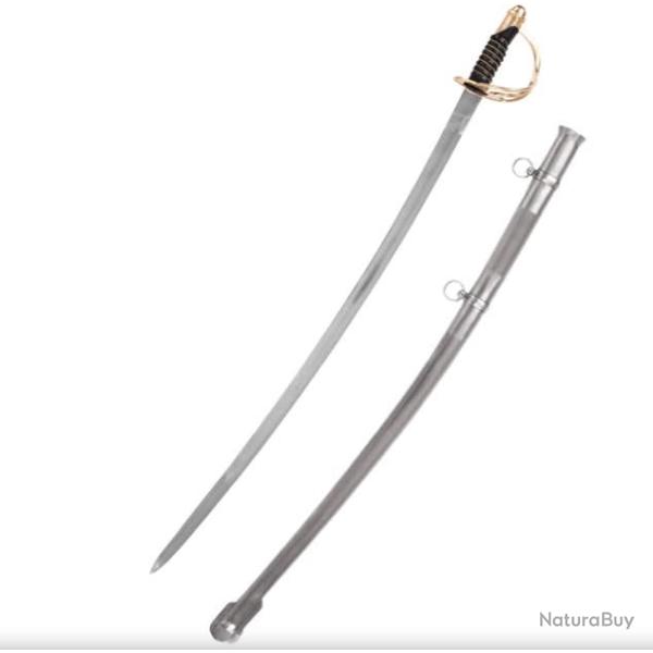 Sabre de Cavalerie US Mod�le 1860 - R�plique Historique Wiking (Poign�e Noire)