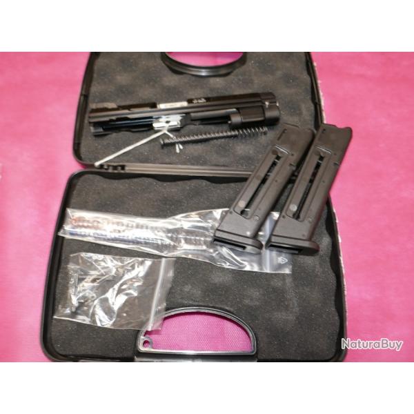 Conversion CZ SHADOW 1 KADET en 22Lr en mallette avec ses 2 chargeurs