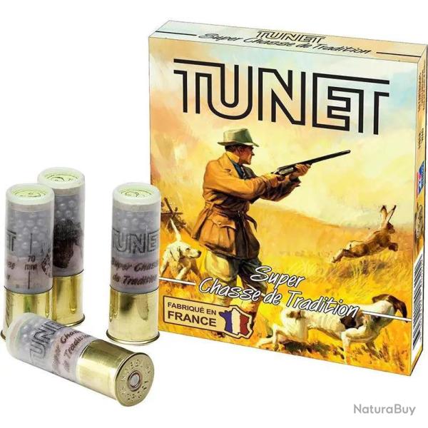 CARTOUCHE TUNET SUPER CHASSE DE TRADITION - CAL. 12/70 - 36G - BG - PB N�9 (X10)