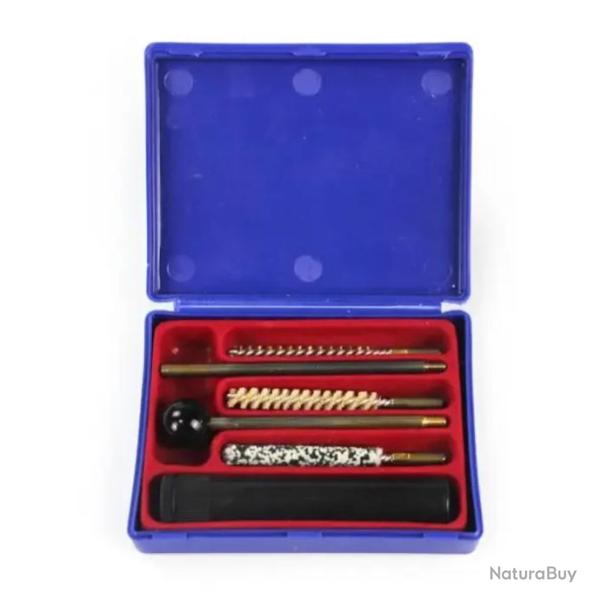 Kit de Nettoyage Professionnel pour Pistolet avec �tui en Plastique Compatible .22caL