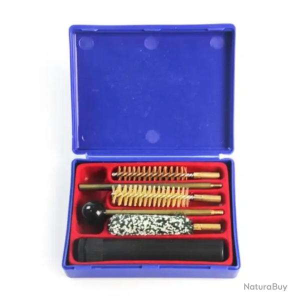 Kit de Nettoyage Professionnel pour Pistolet avec �tui en Plastique Compatible 44 - .45cal