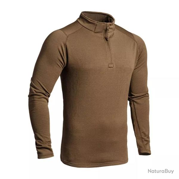 Sweat zipp� Thermo Performer 10�C � 20�C Tan