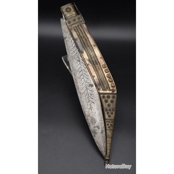 GRAND COUTEAU DIT CATALAN FABRICATION CHATELLERAULT - FRANCE XIX� Collection France Tr�s bon XIX eme