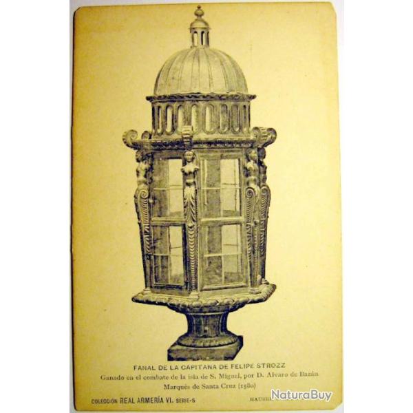 Carte postale ancienne Spain - Fanal de la Capitana de Felipe Strooz 1900's