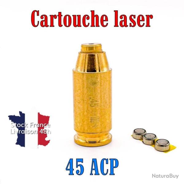 Cartouche laser de r�glage calibre 45 ACP - Envoi rapide depuis la France