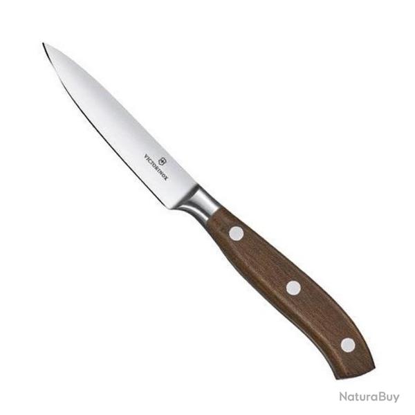 Couteau office forg� "Grand Ma�tre" 10 cm, Manche �rable [Victorinox]