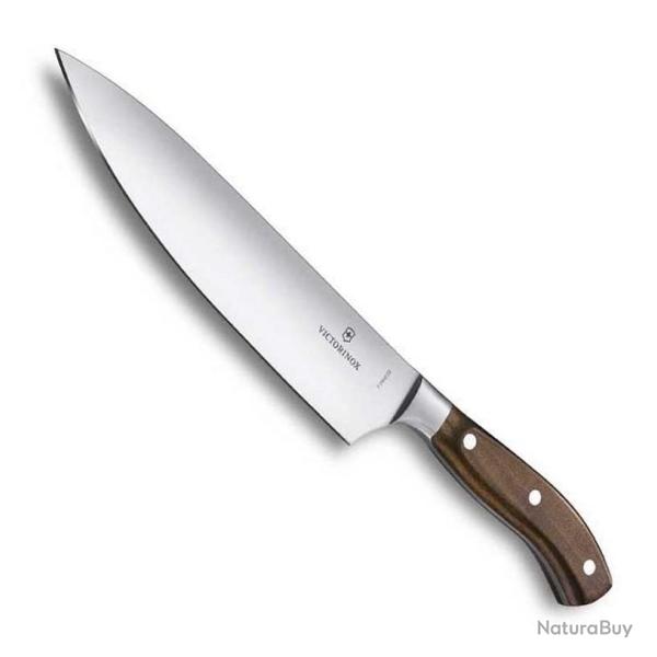 Couteau chef forg� "Grand Ma�tre" 22 cm, Manche �rable [Victorinox]