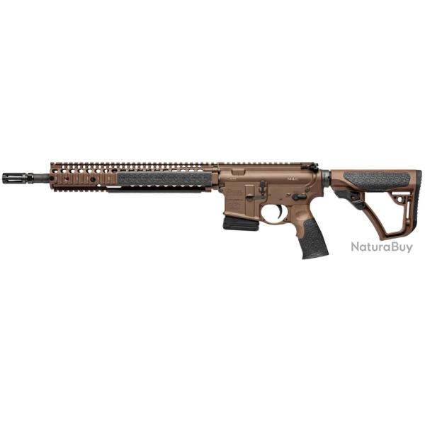 DANIEL DEFENSE - Carabine Semi-Automatique M4A1, Mil Spec Brown canon de 14.5 '' cal. 5.56