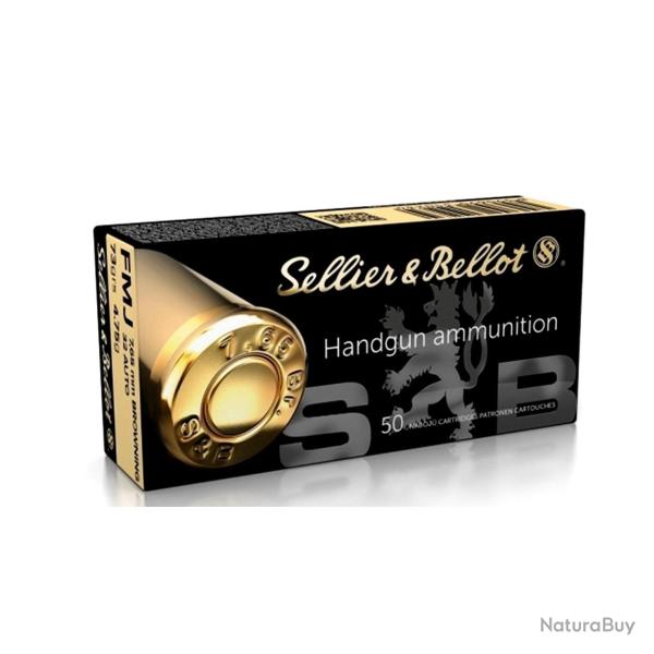 SELLIER & BELLOT 6,35 Browning (25ACP) FMJ x50