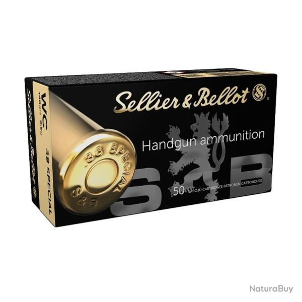 SELLIER &amp; BELLOT 38 SPL. WAD CUT