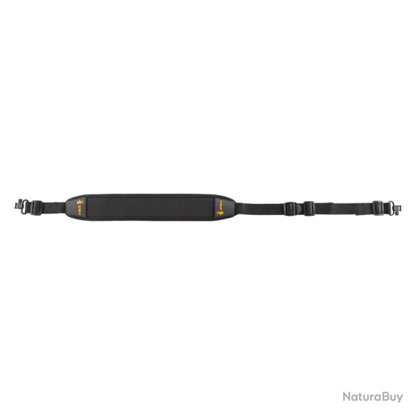 BRETELLE NOIRE EN NOPRNE POUR CARABINE - SPIKA