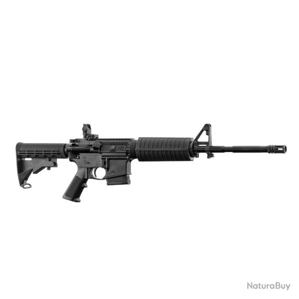Carabine semi-automatique AR15-A4 noire US Army CAL. 5.56 canon de 16''