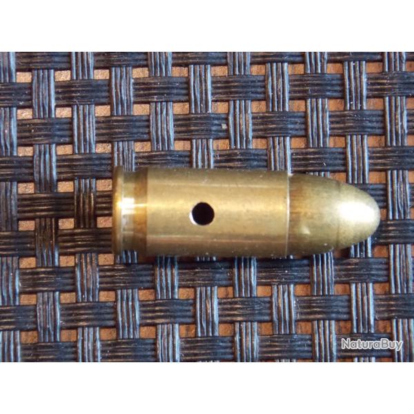 9x19 PARA  - ETUI LAITON  - France   -  MARQUAGE :  9MM  SF  92