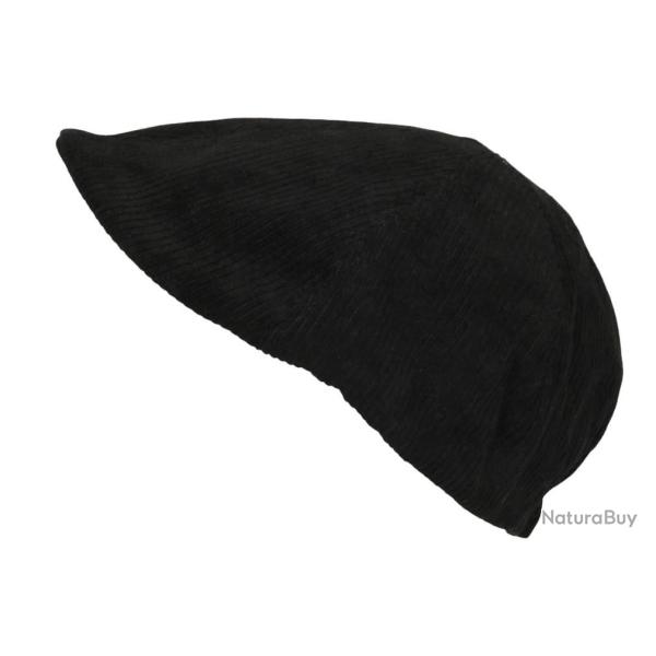 Casquette Beret Noir en Velours Hipster Fashion Harshy Taille unique Noir