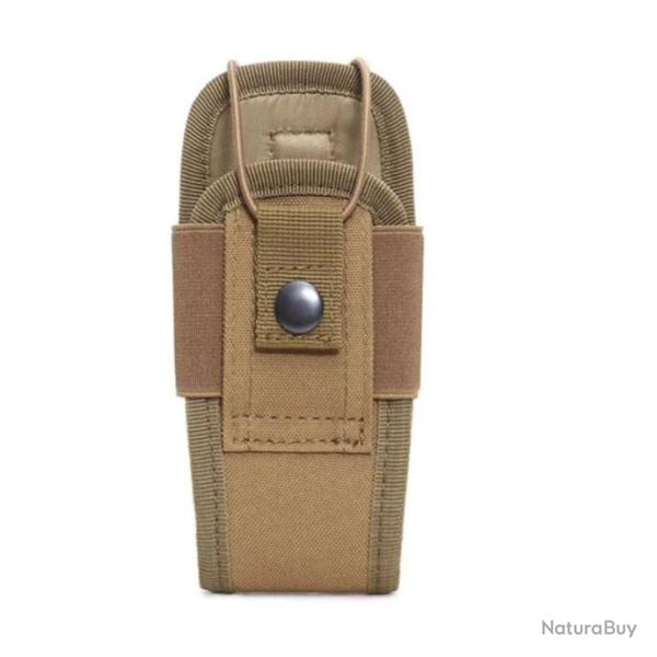 �tui Tactique Ext�rieur pour Talkie-Walkie - Protection Molle Durable et Polyvalente sable
